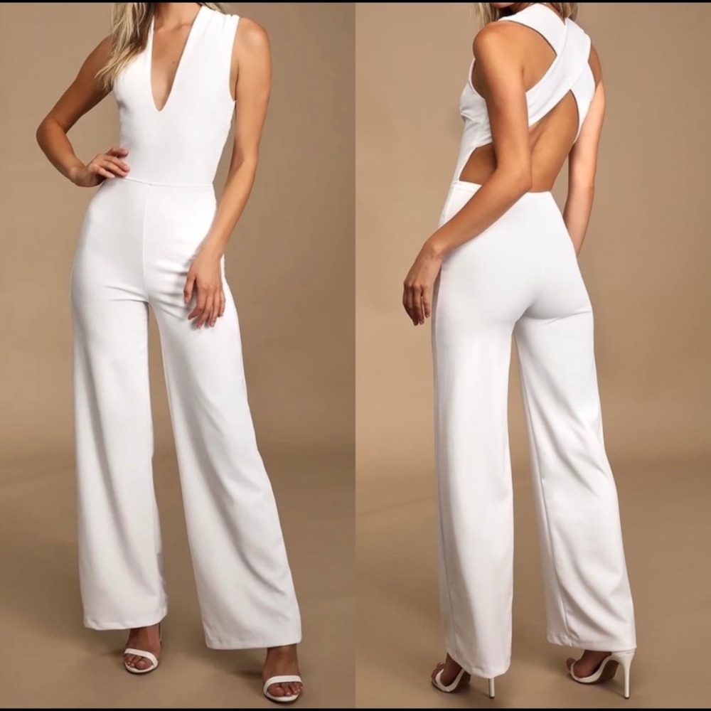 Lulu’s Backless Jumpsuit